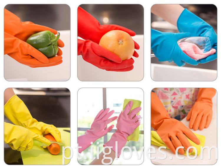 Comfortable Household Rubber Gloves